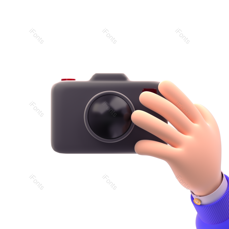元素图片,立体元素,素材PNG,相机免抠素材